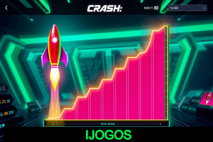 Jogue Crash e ganhe alto na IJOGOS!